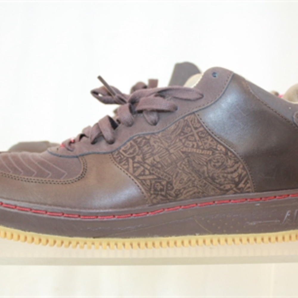 Air Jordan Fusion 20 Low LS Brown Leather Sz 11.5 - Picture 16 of 16